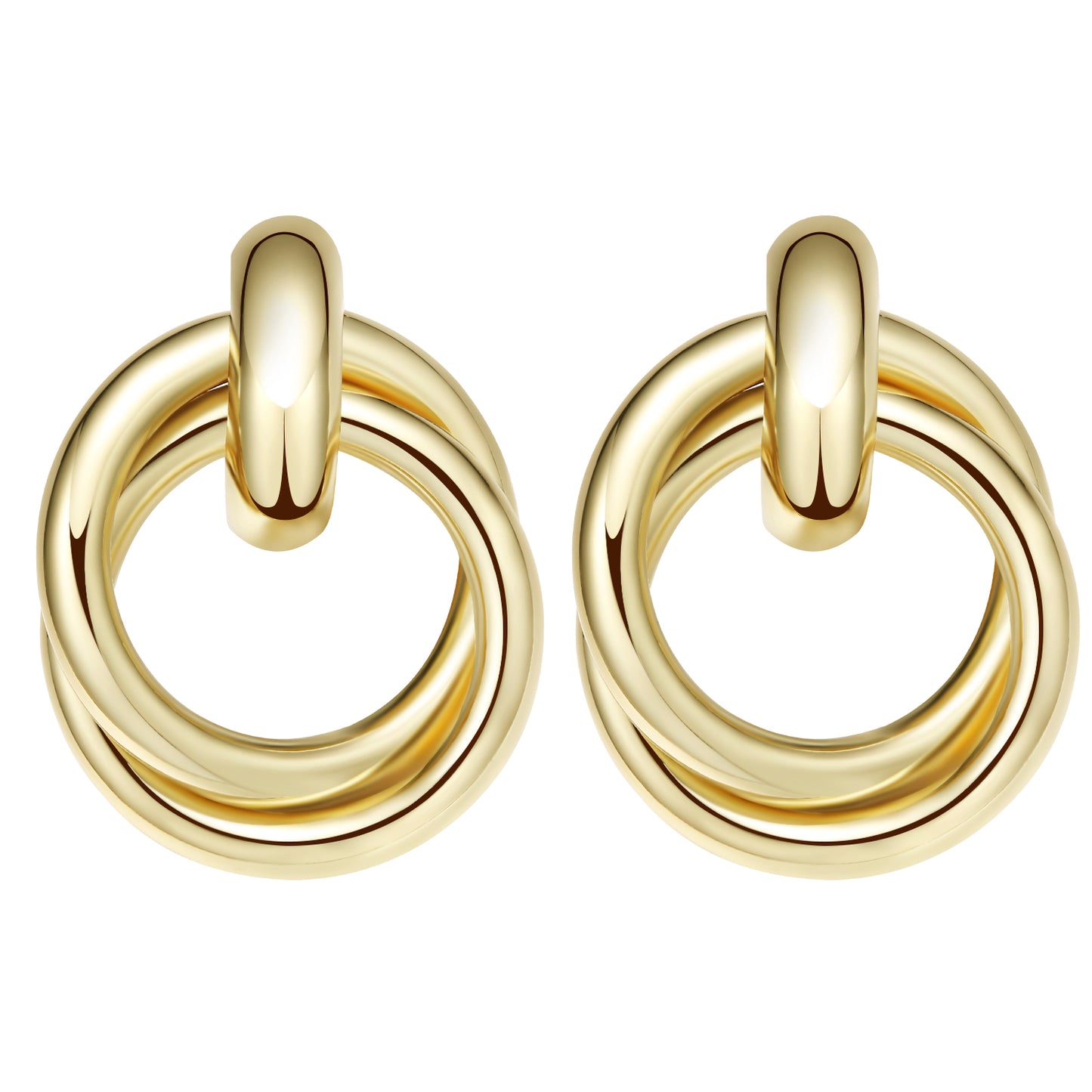 ENVYOU Knot Stud Earrings