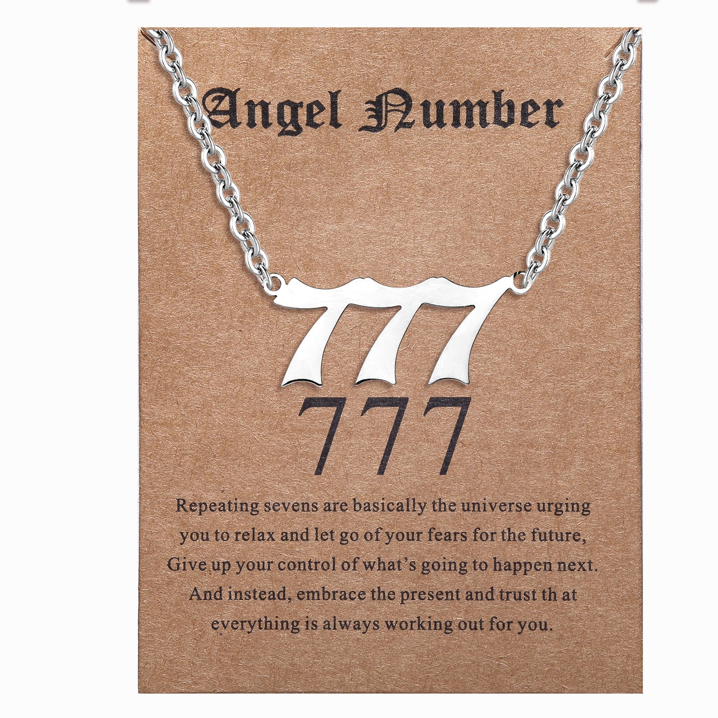 ENVYOU Angel Number Necklace