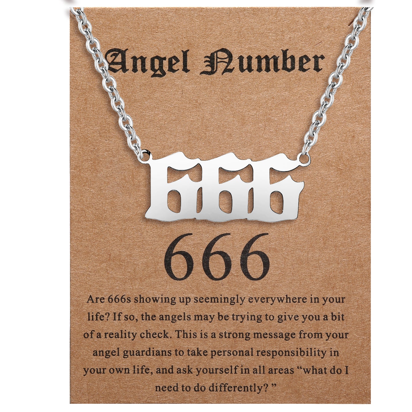 ENVYOU Angel Number Necklace