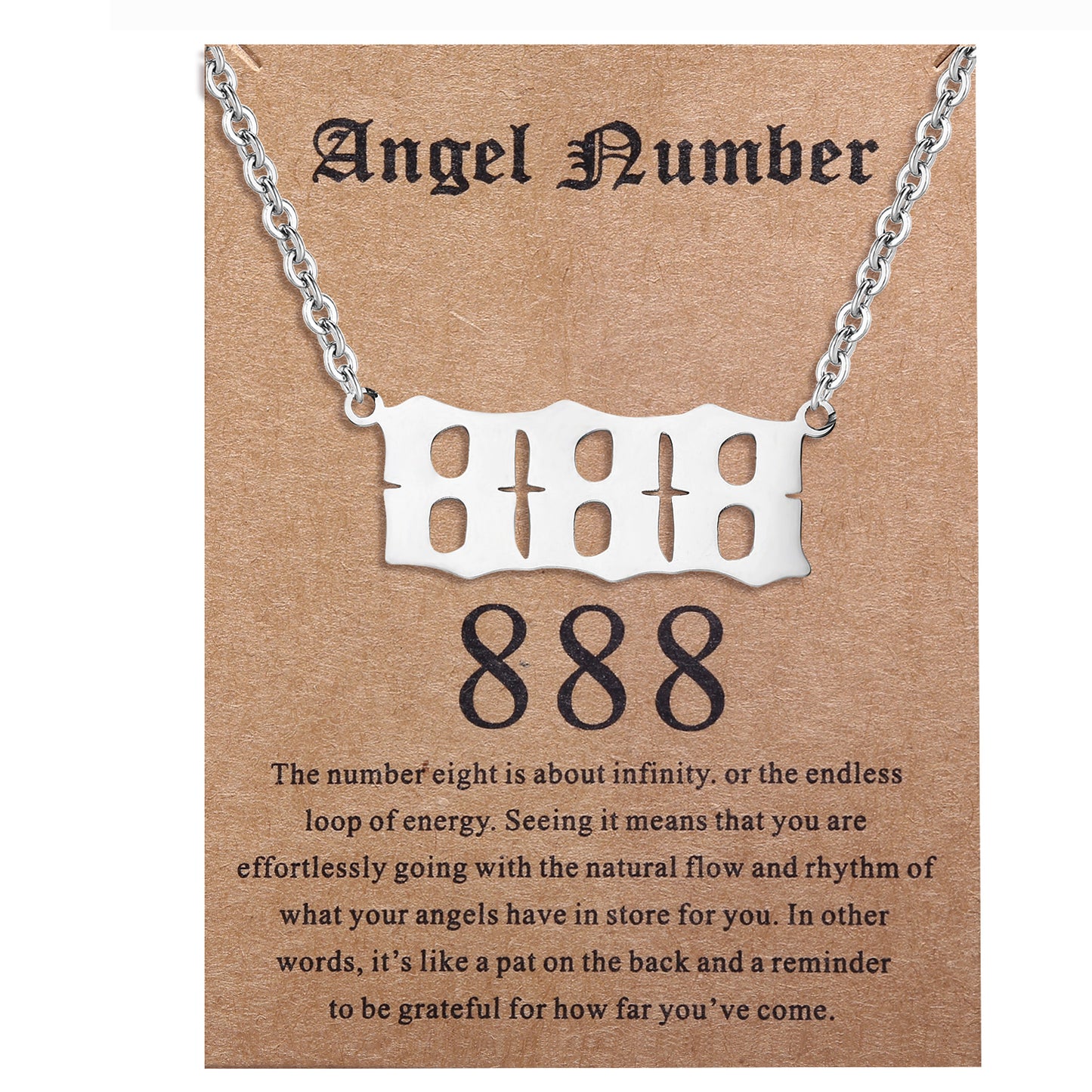 ENVYOU Angel Number Necklace