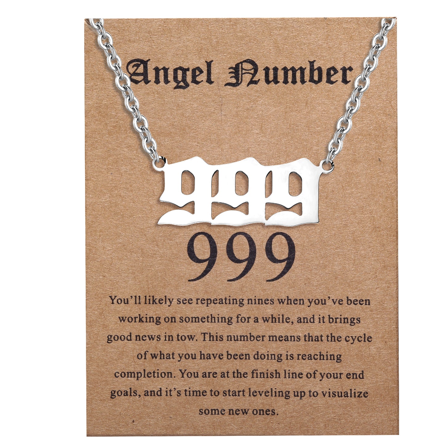 ENVYOU Angel Number Necklace