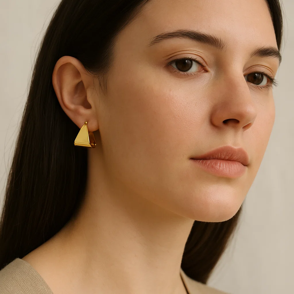 ENVYOU Triangle Earrings