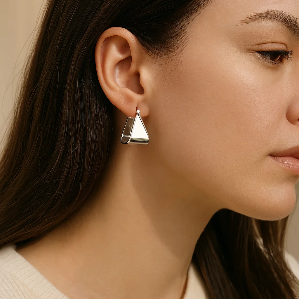 ENVYOU Triangle Earrings