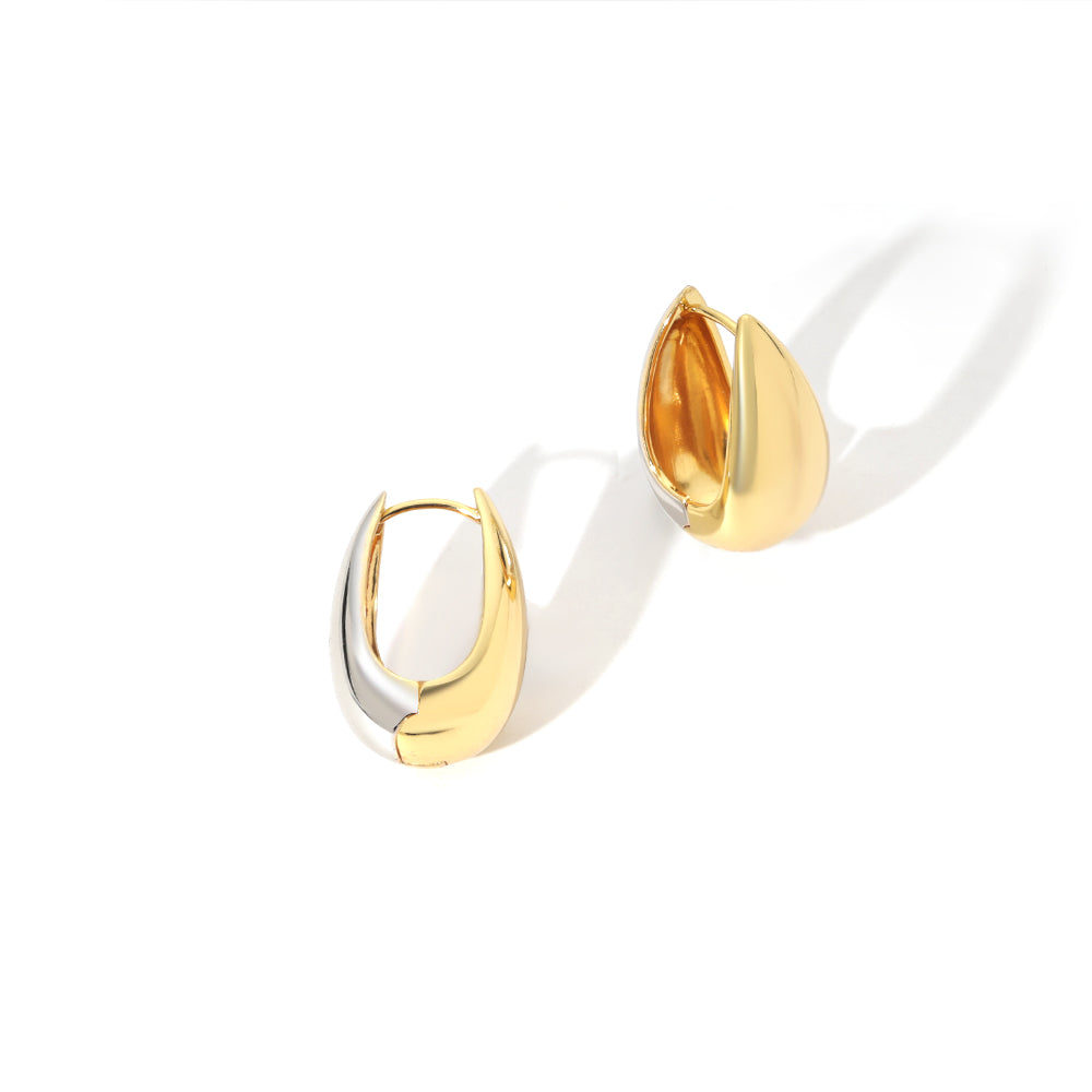 ENVYOU Mixed Metal Earrings