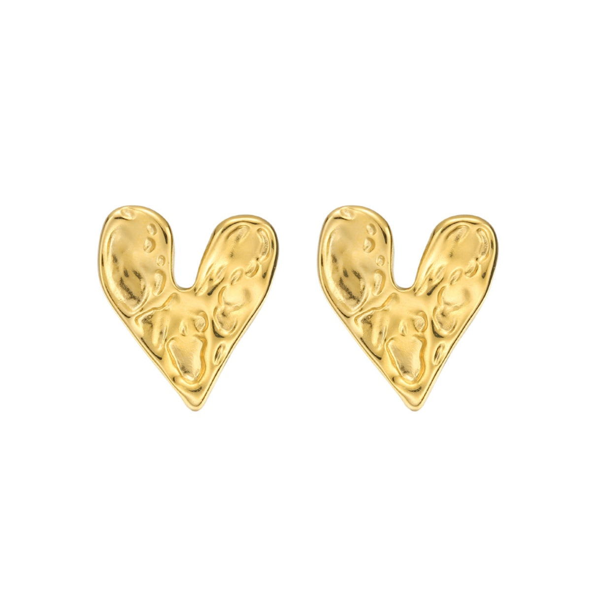 ENVYOU Heart Stud Earrings