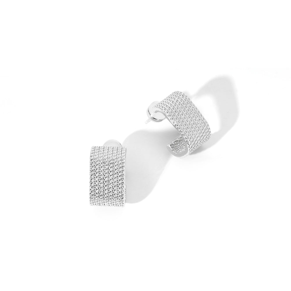 ENVYOU C-shaped Stud Earrings