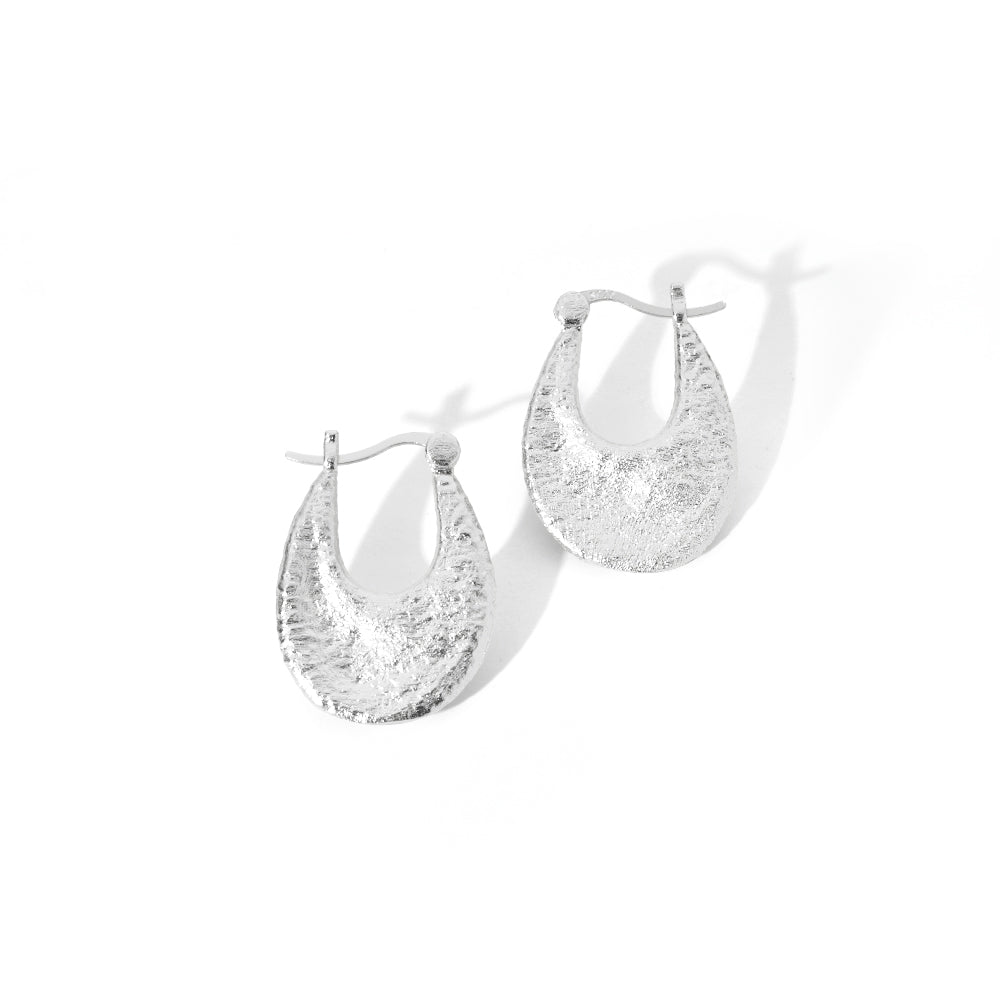ENVYOU Hammered Handbag Earrings