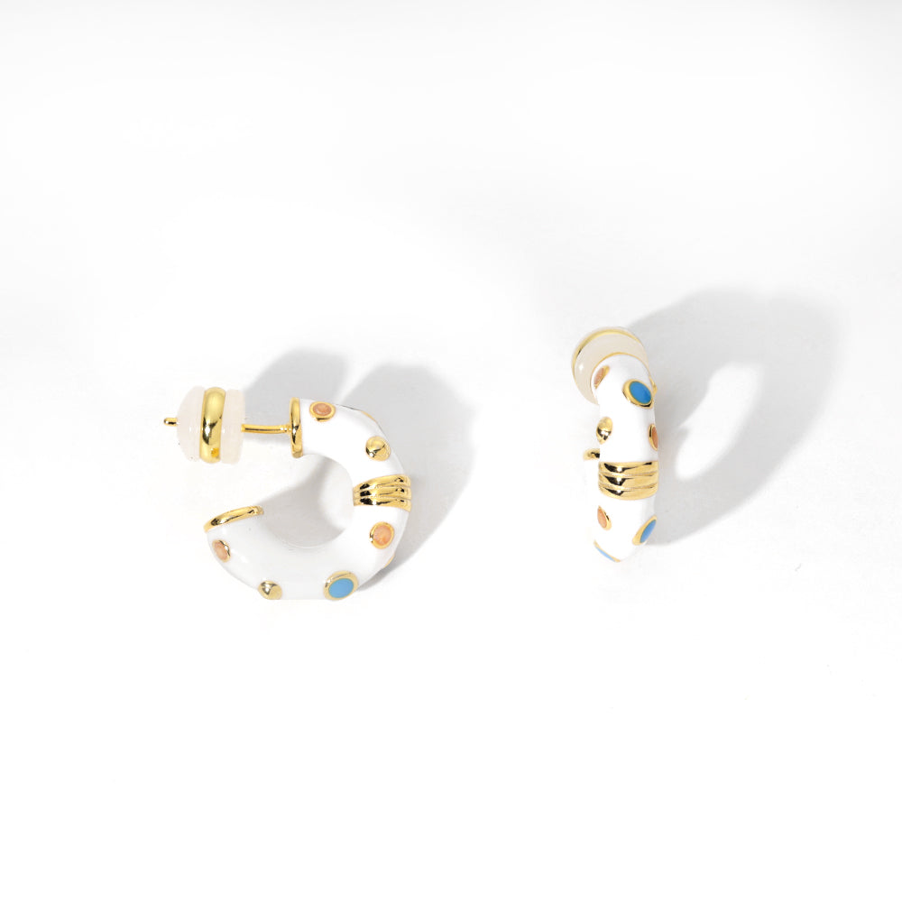 ENVYOU C-shaped Earrings