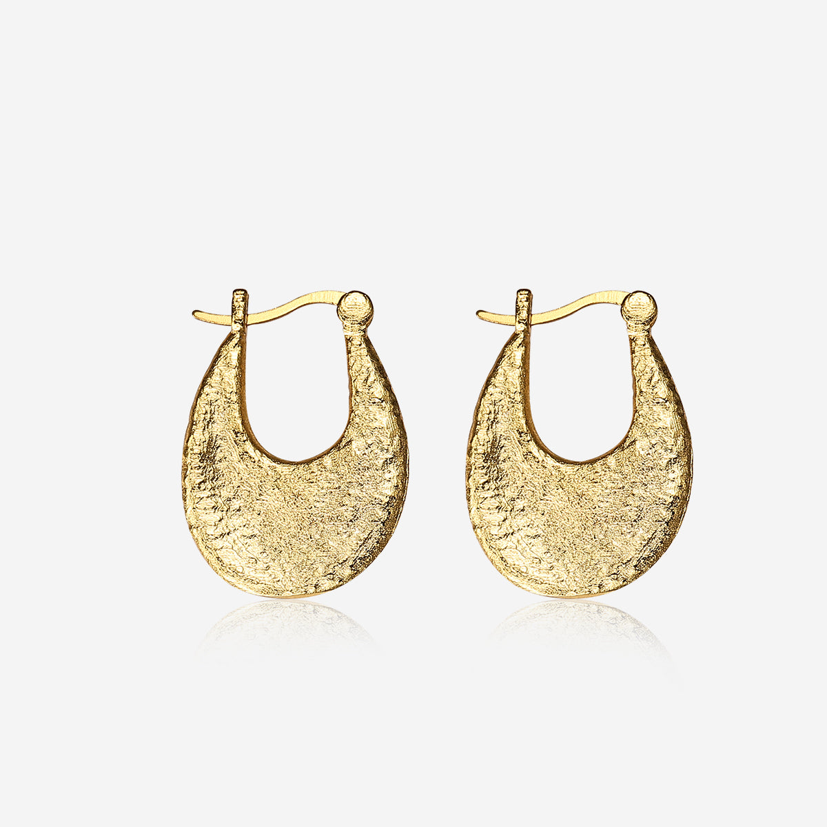 ENVYOU Hammered Handbag Earrings