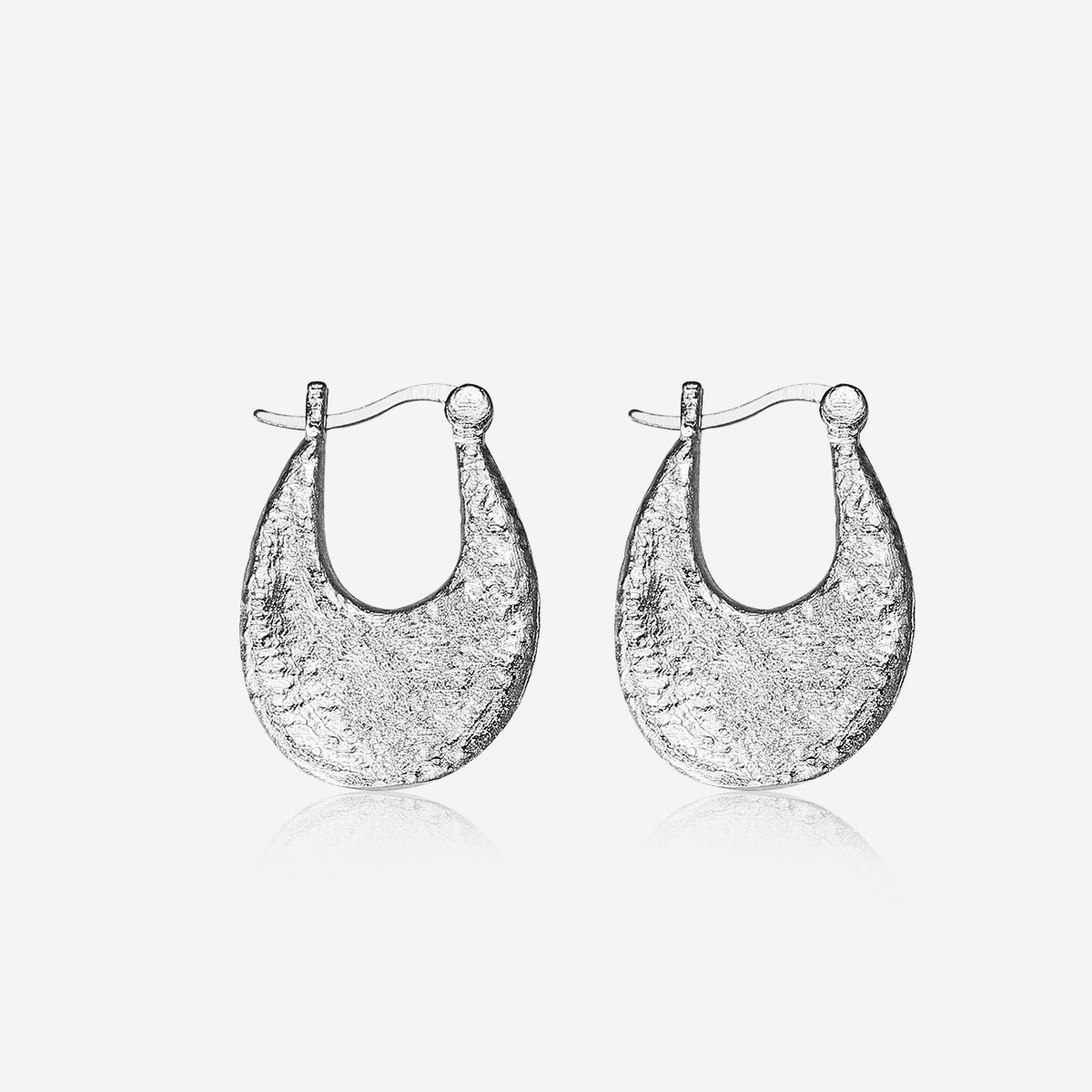 ENVYOU Hammered Handbag Earrings