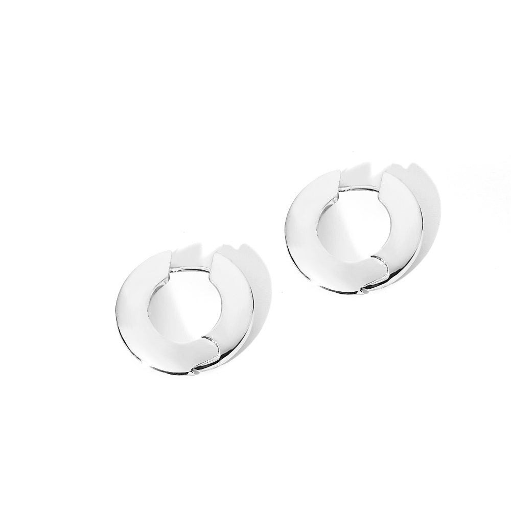 ENVYOU Minimalist Chunky Hoop Earrings