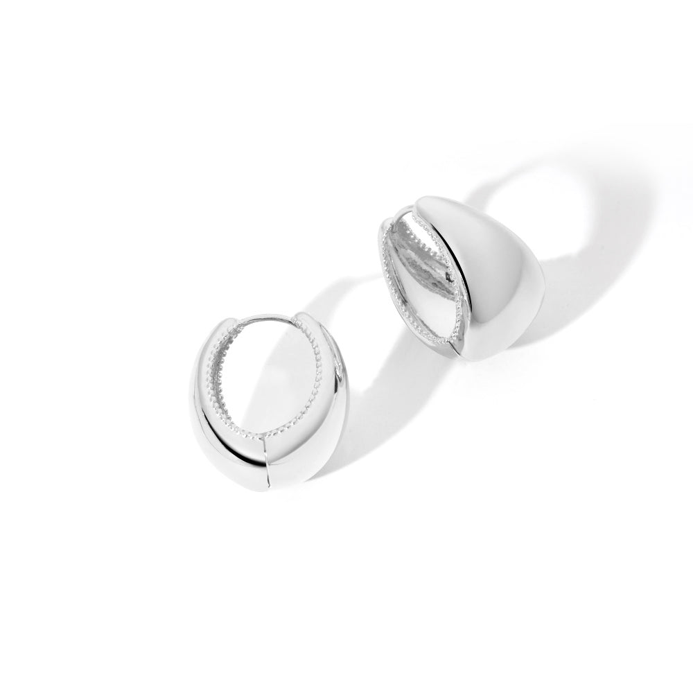 ENVYOU Teardrop Hoop Earrings
