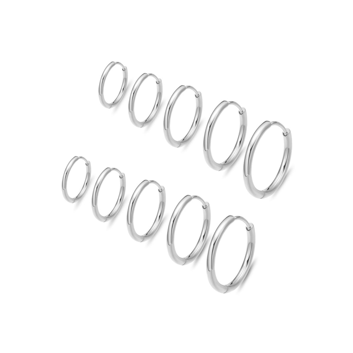 ENVYOU Huggie Hoop Earrings
