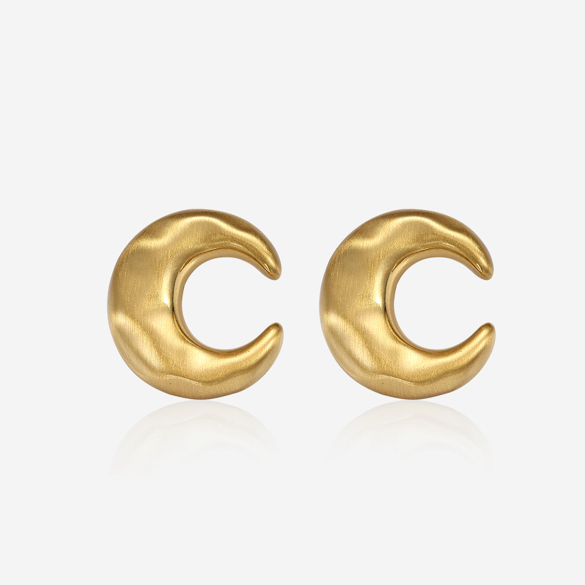 ENVYOU Chunky Moon Earrings