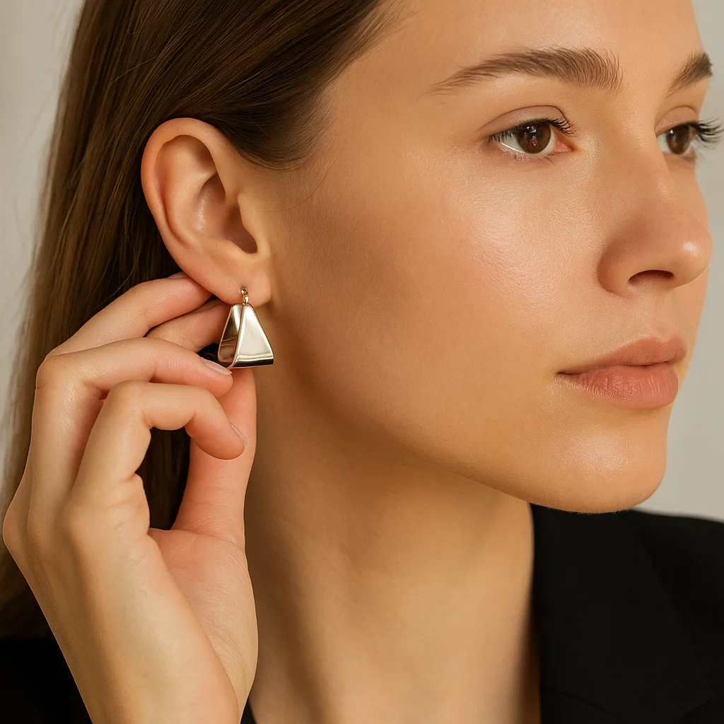 ENVYOU Triangle Earrings
