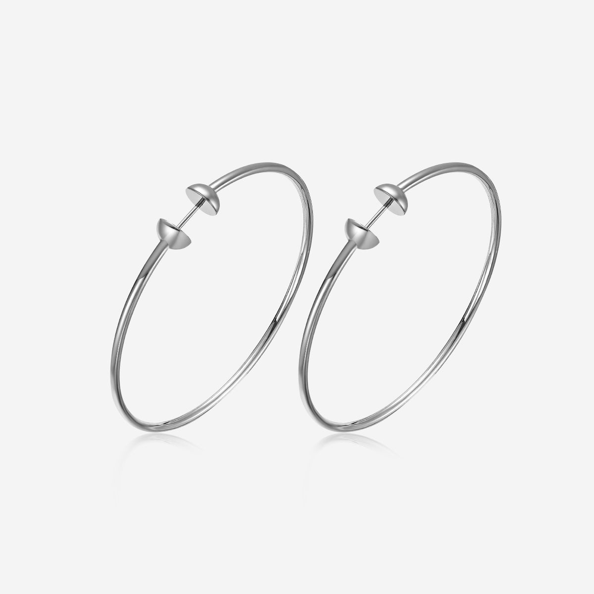 ENVYOU Large Hoop Earrings
