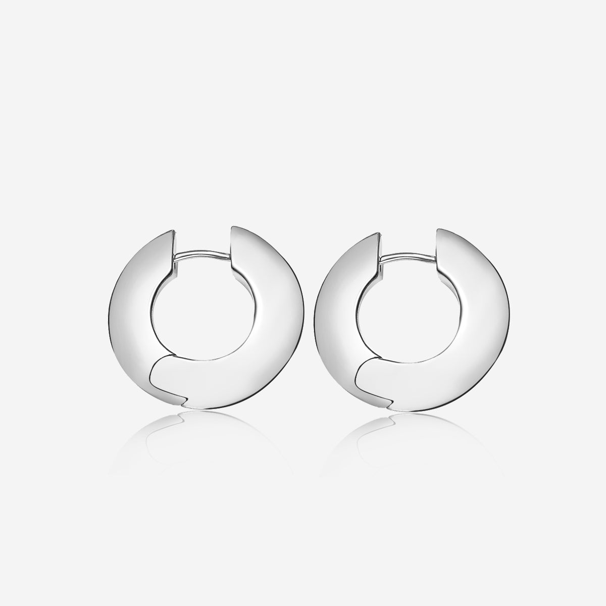 ENVYOU Minimalist Chunky Hoop Earrings