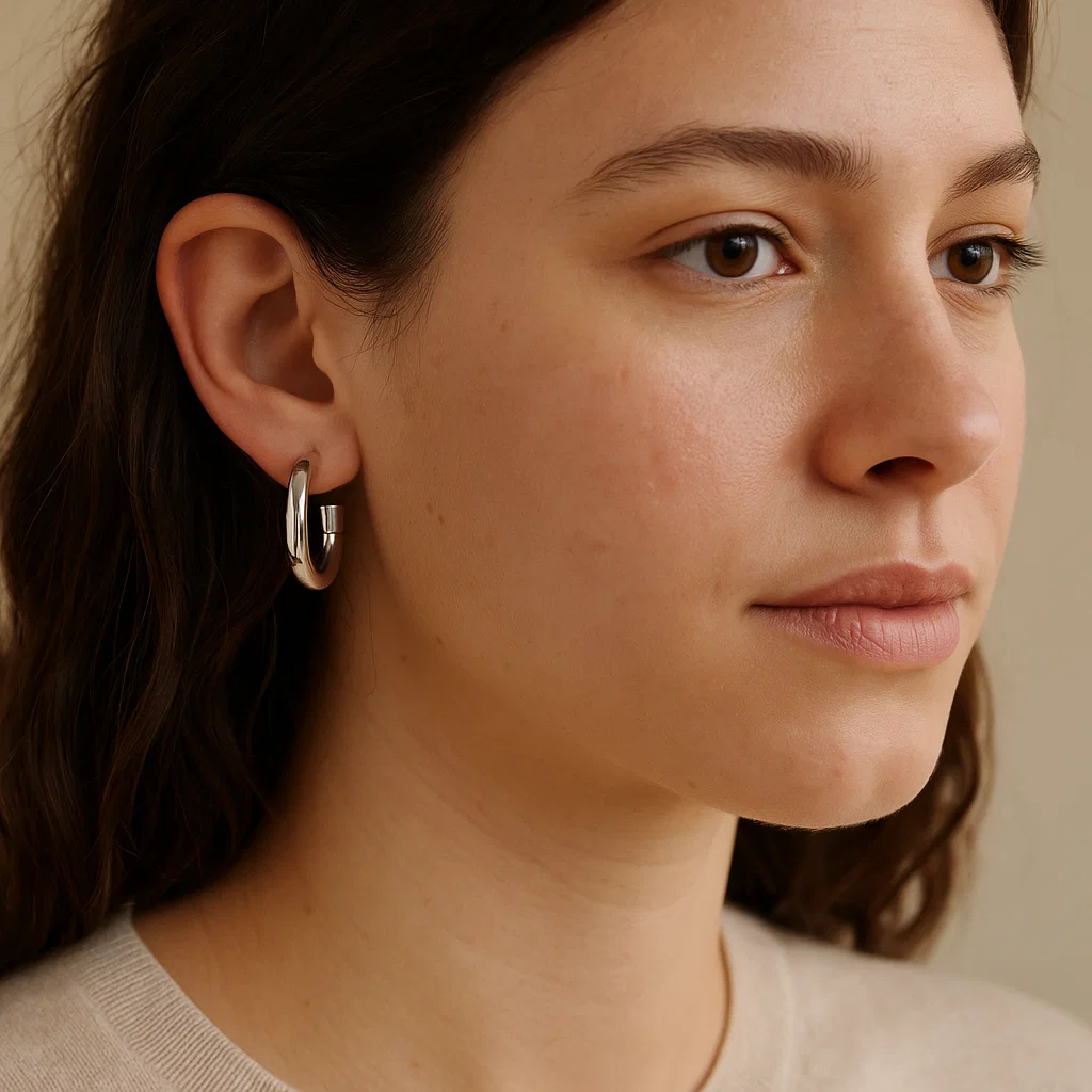 ENVYOU C-shaped Earrings