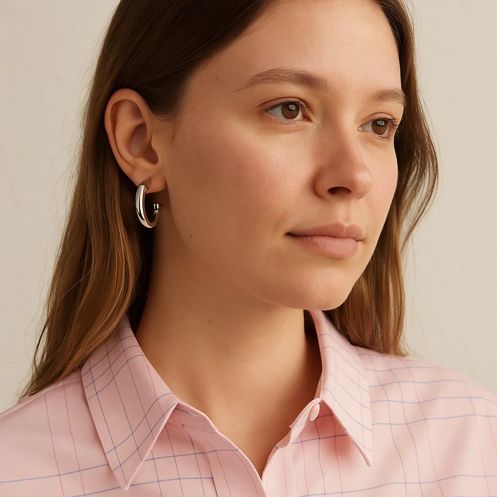 ENVYOU C-shaped Earrings