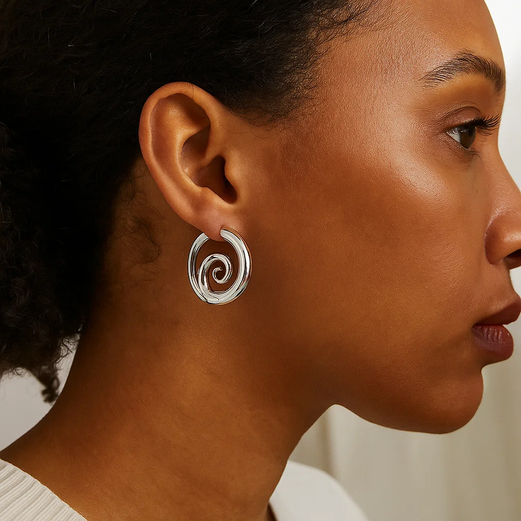 ENVYOU Spiral Earrings