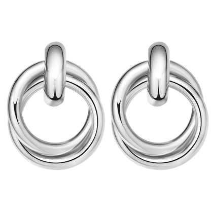 ENVYOU Knot Stud Earrings